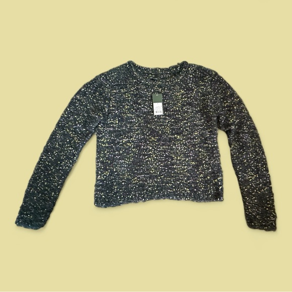 Wild Fabel Green Confetti Sweater Sz  L - Picture 3 of 7